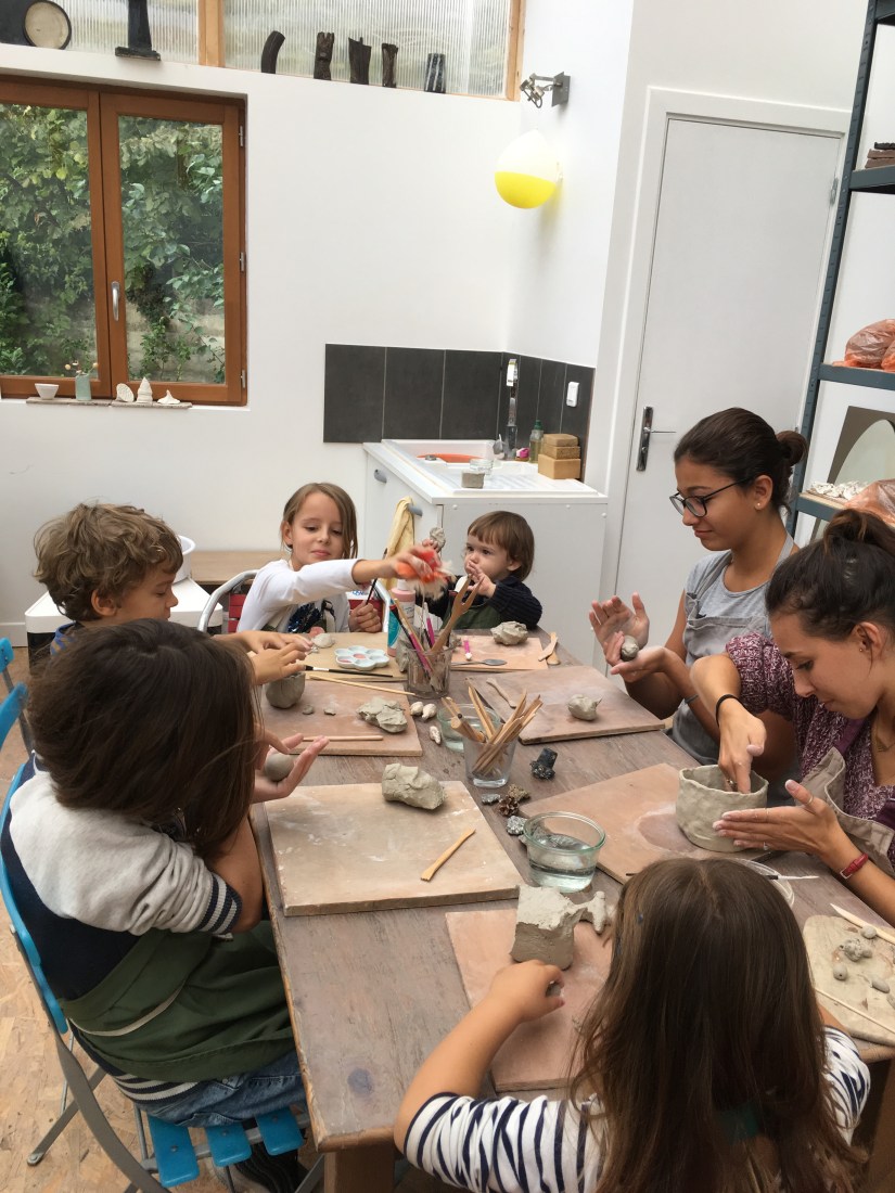 stage enfants poterie chalet ceramique